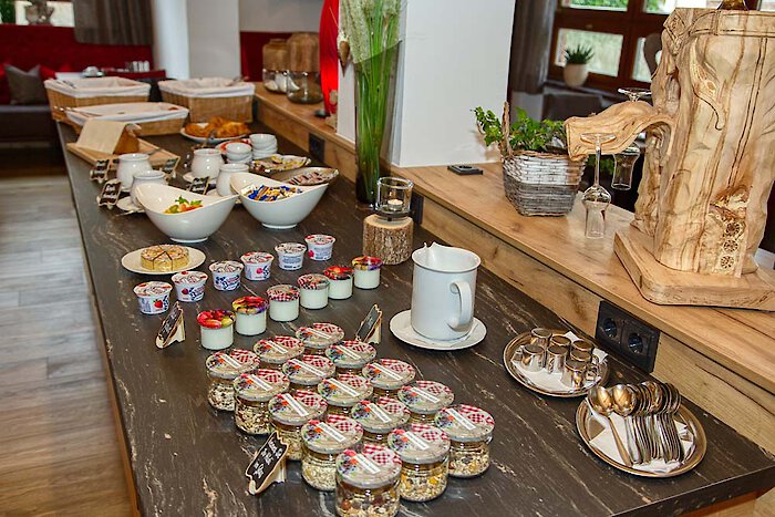 Frühstücksbuffet Hotel im Bayerischen Wald